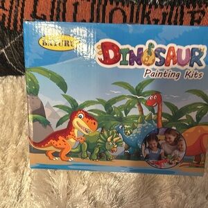 Dinosaur painting kits NWT